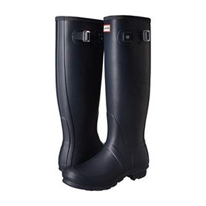 Navy Hunter Boots
